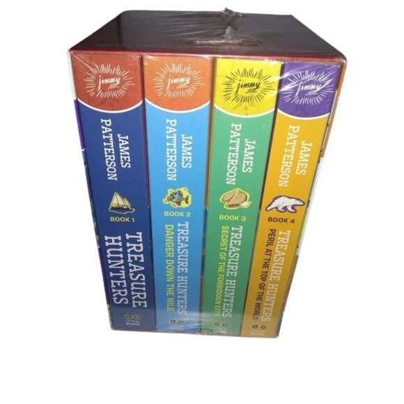 James Patterson Treasure Hunters: 4 Book Boxed Set New Sealed - Picture 2 of 4